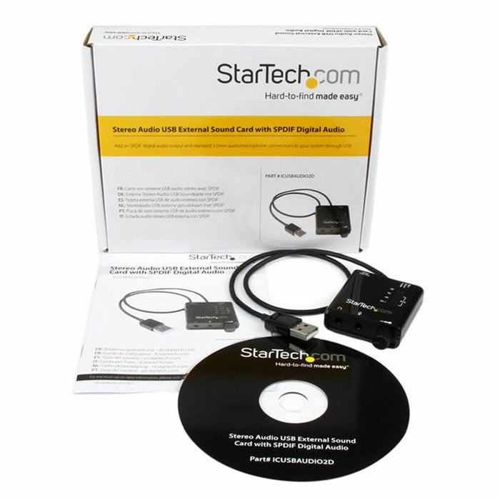 Звукова карта Startech ICUSBAUDIO2D