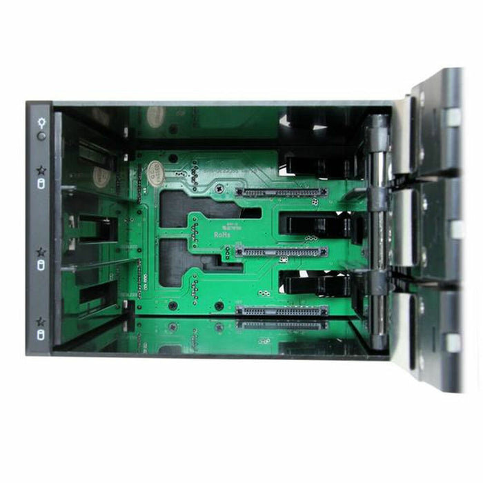 Поставка Startech HSB3SATSASBA Черен 3,5" преносим