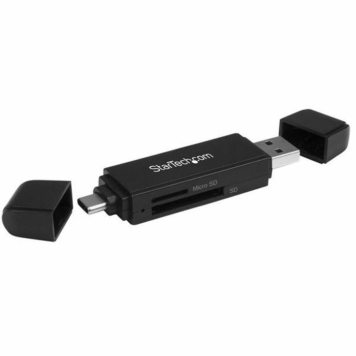 Четец за карти Startech SDMSDRWU3AC          Черен