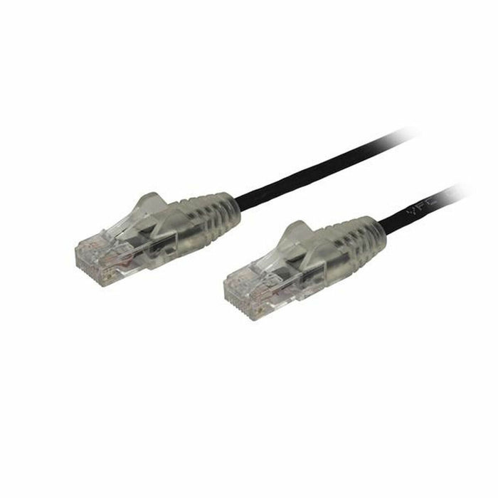 UTP категория 6 твърд мрежови кабел Startech N6PAT250CMBKS 2,5 m Черен