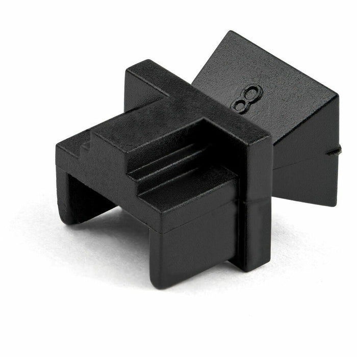 Против прах Startech RJ45COVER Черен 100 броя RJ45