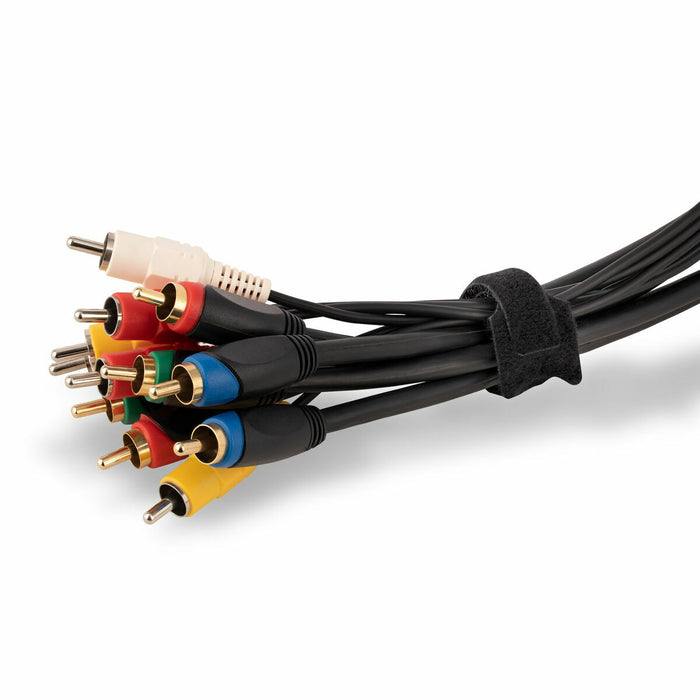 Кабелни връзки Startech B506I-HOOK-LOOP-TIES Черен Найлон 15 cm