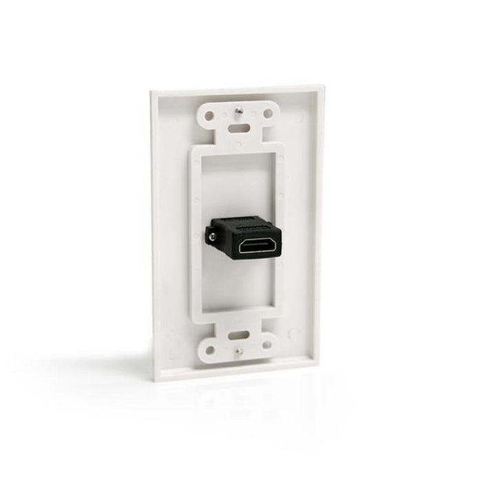 Адаптер HDMI Startech HDMIPLATE Бял
