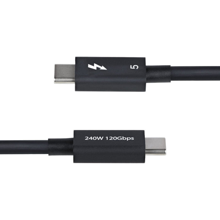 Захранващ кабел Startech TBLT5MM50CM240W Черен 50 cm