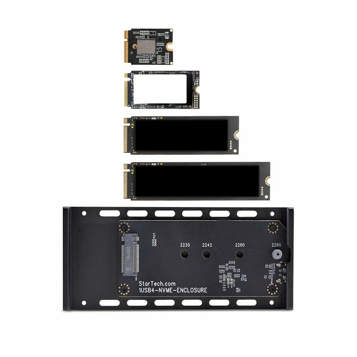 Твърд диск Startech 1USB4-NVME-ENCLOSURE