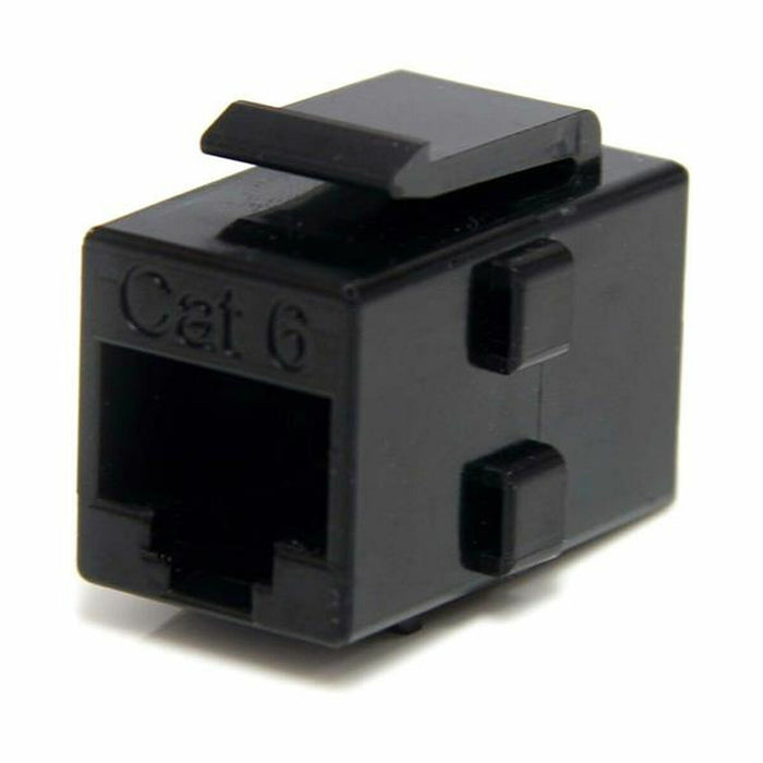 RJ45 конектор Startech C6KEYCOUPLER Черен