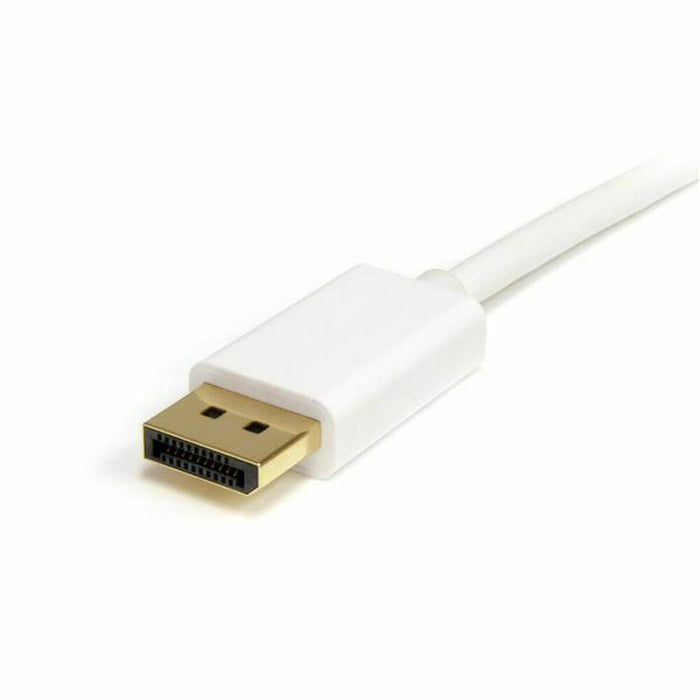 Кабел DisplayPort Mini към DisplayPort Startech MDP2DPMM2MW          (2 m) Бял 4K Ultra HD