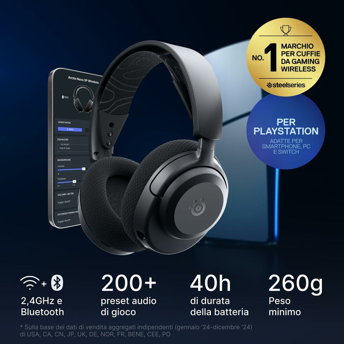 Слушалки SteelSeries 61686 Черен