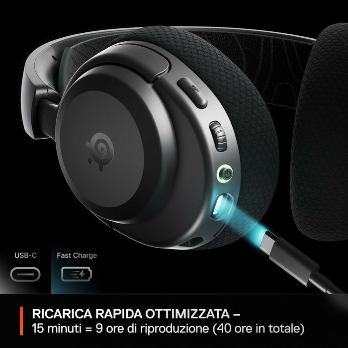 Слушалки SteelSeries 61686 Черен