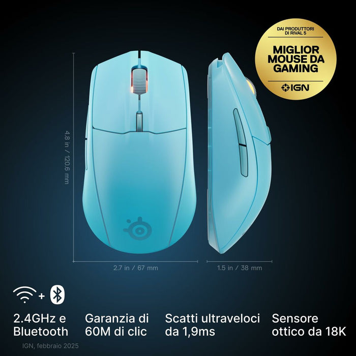 Мишка SteelSeries 62526 Вода 18000 dpi