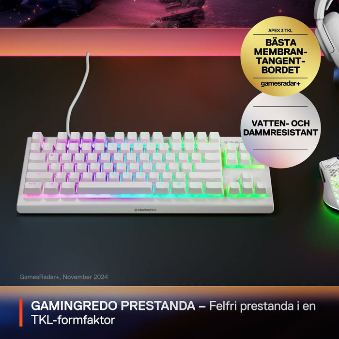 Клавиатура SteelSeries 64819 Бял