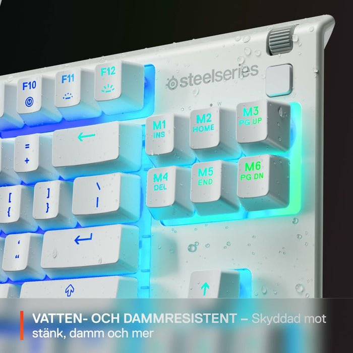 Клавиатура SteelSeries 64819 Бял
