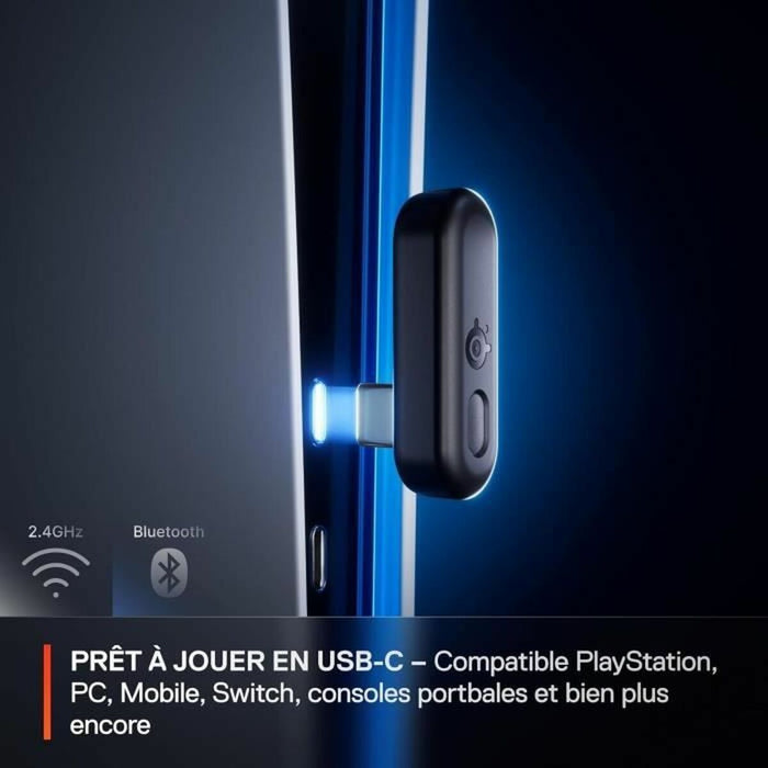 Слушалки SteelSeries Arctis Nova 3PW Бял