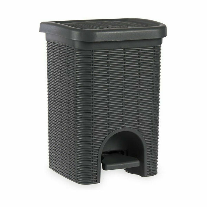 Кошче с педал Stefanplast 30799 Elegance Сив Пластмаса 20 L (6 броя)