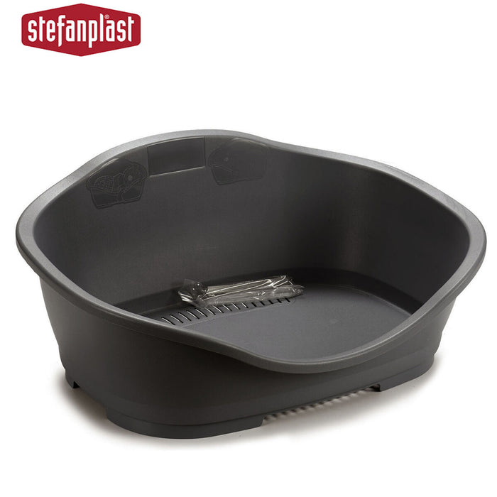 Легло за домашни любимци Stefanplast 97621 97621 Сив Пластмаса 68 x 27,5 x 49 cm 6 броя