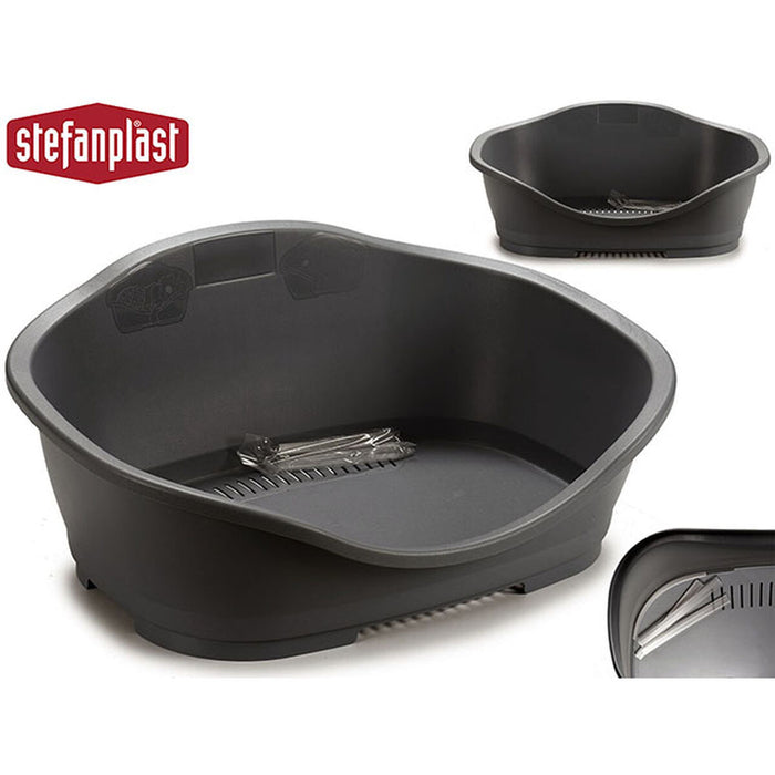 Легло за домашни любимци Stefanplast 97621 97621 Сив Пластмаса 68 x 27,5 x 49 cm 6 броя