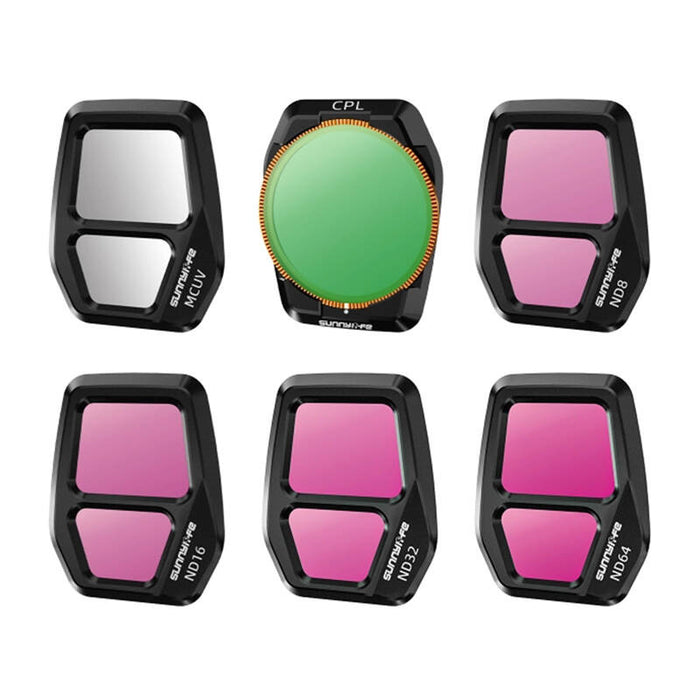 Sunnylife A3S-FI929 6бр Комплект смесени филтри за AIR 3S