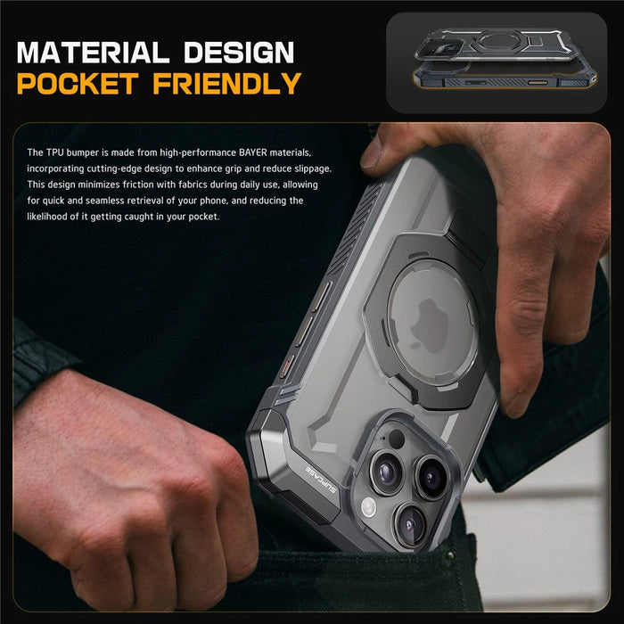 Калъф Supcase UB GRIP Mag MagSafe за iPhone 16 Pro - сив