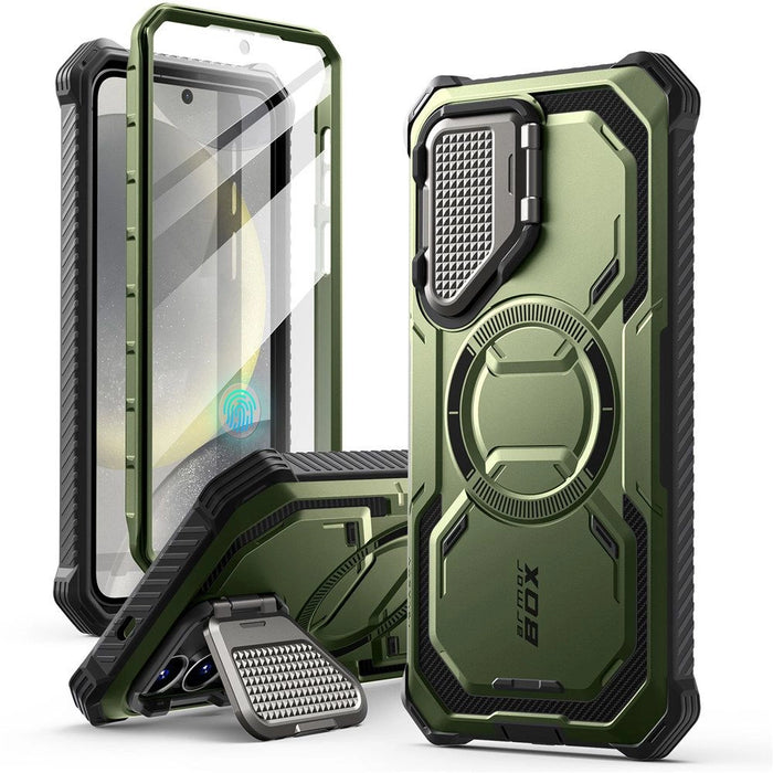 Supcase IBLSN Armorbox Mag Case за Samsung Galaxy S25 - маслина
