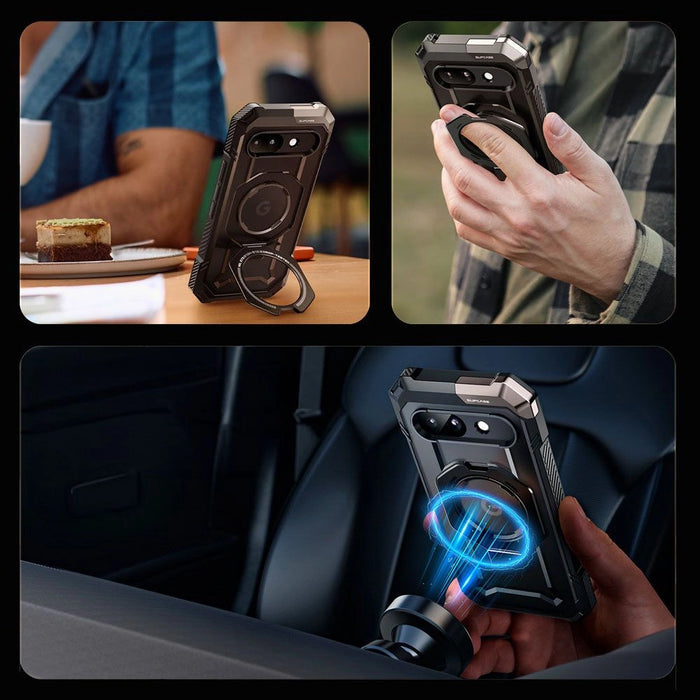 Supcase UB Grip Mag Case за Google Pixel 9A - черен