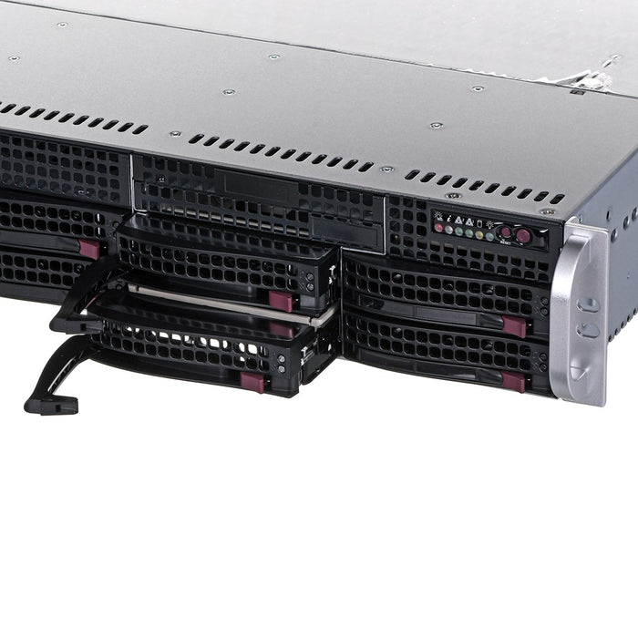 Supermicro 825TQC-R802LPB Черен шкаф 800 W