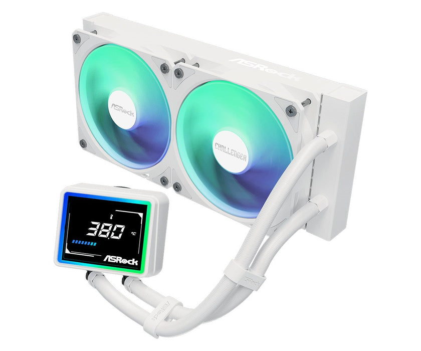Хладилник ASRock Challenger White 240 Digital