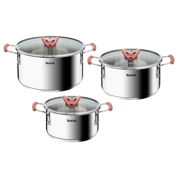 КОМПЛЕКТ ТЕНДЖЕРИ OPTISPACE 6 ЧАСТИ TEFAL X-CLEAN 4 G720S674