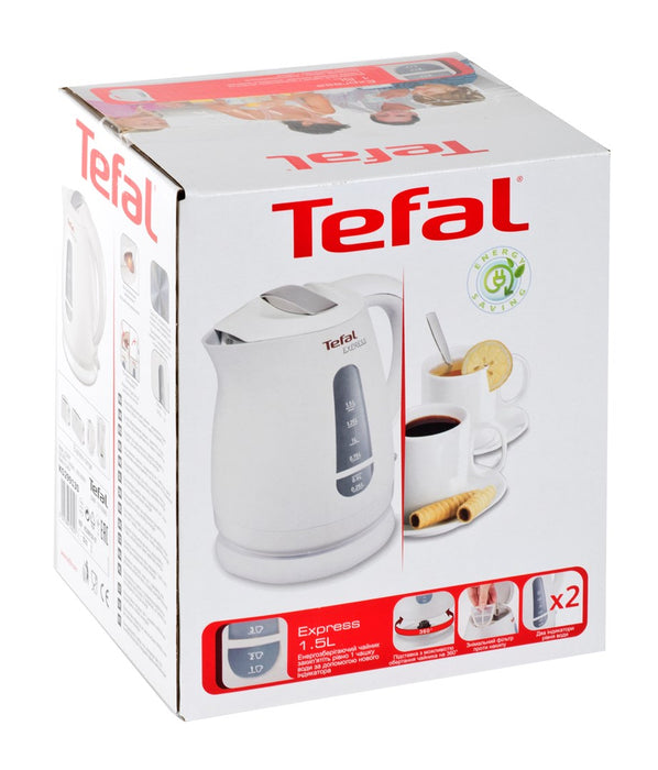 Tefal KO299130 Express електрическа кана 1.5 L Бяла 2200 W
