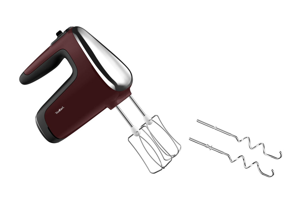 Tefal Powermix Silence HT6525 Ръчен миксер 500 W Червен