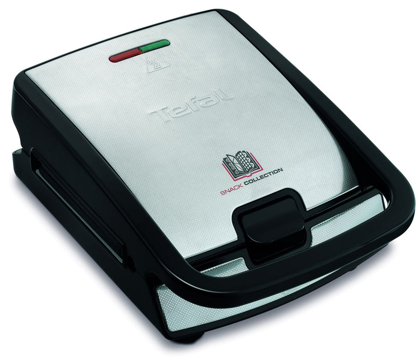 Tefal Snack Collection SW 852 D уред за сандвичи 700 W Черен, Неръждаема стомана