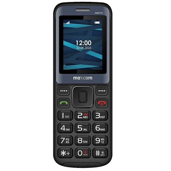 Телефон Maxcom MM718 LTE, черен