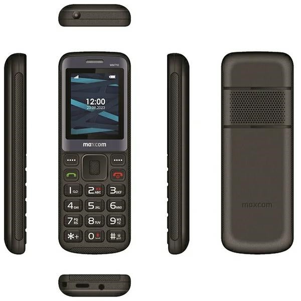 Телефон Maxcom MM718 LTE, черен