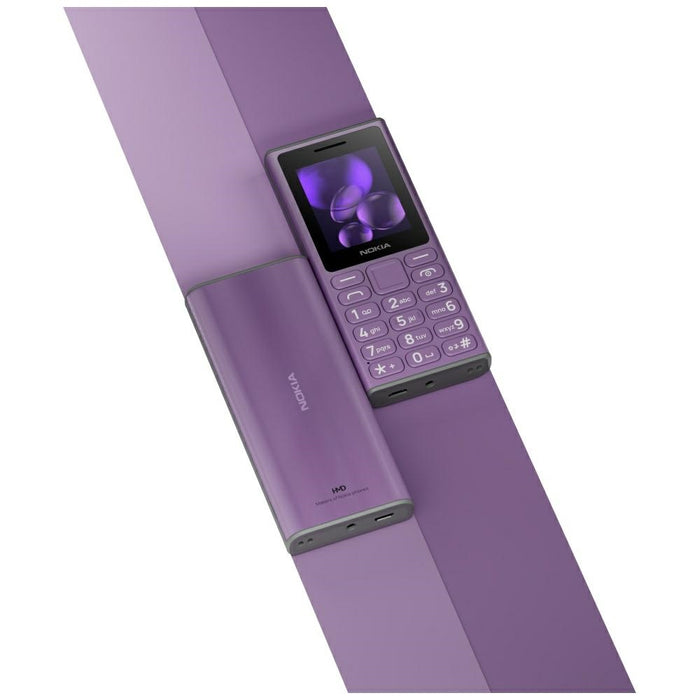 Телефон Nokia Nokia 105 TA-1684 DS, лилав