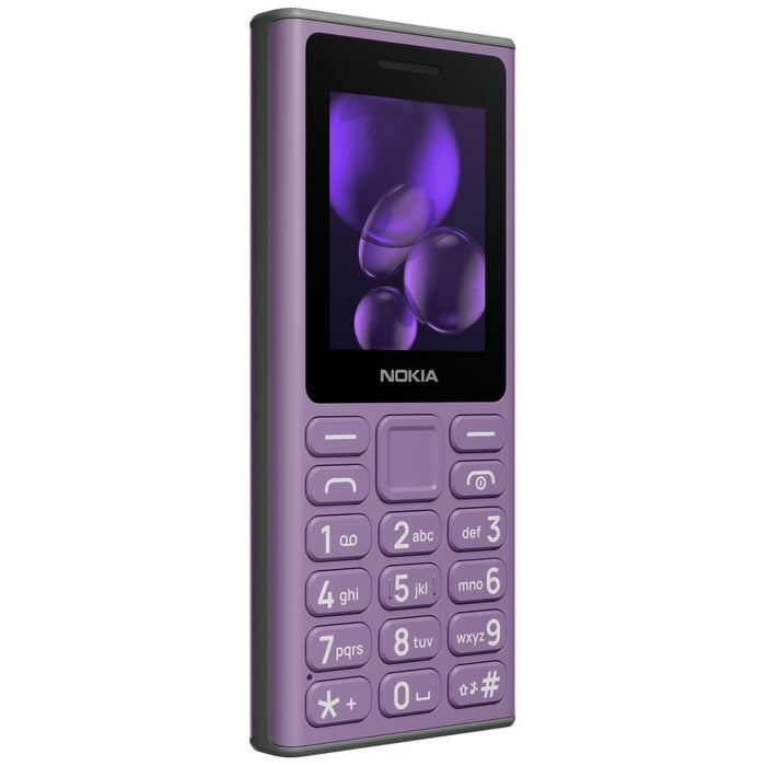 Телефон Nokia Nokia 105 TA-1684 DS, лилав