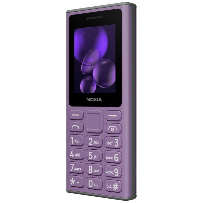 Телефон Nokia Nokia 105 TA-1684 DS, лилав
