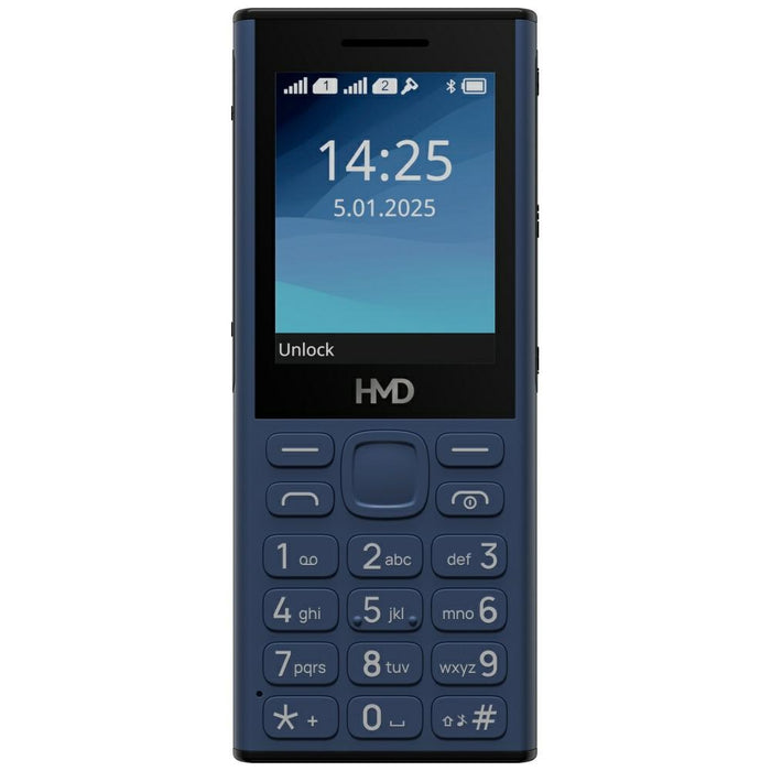 Телефон HMD 130 Music TA-1717 DS, двусимкарен, син