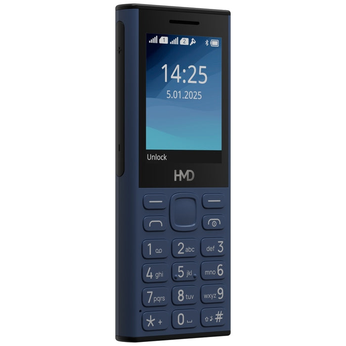 Телефон HMD 130 Music TA-1717 DS, двусимкарен, син