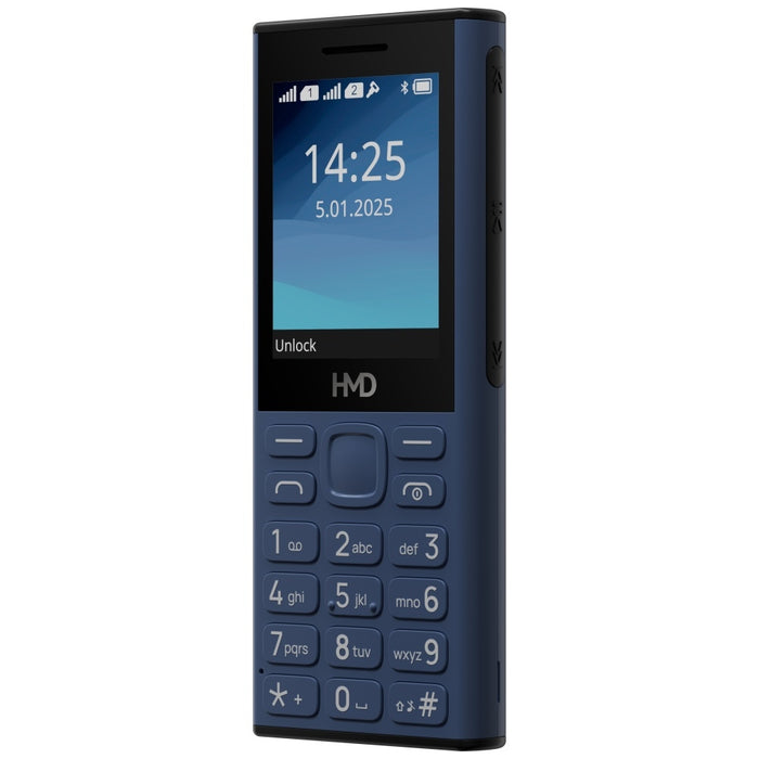 Телефон HMD 130 Music TA-1717 DS, двусимкарен, син