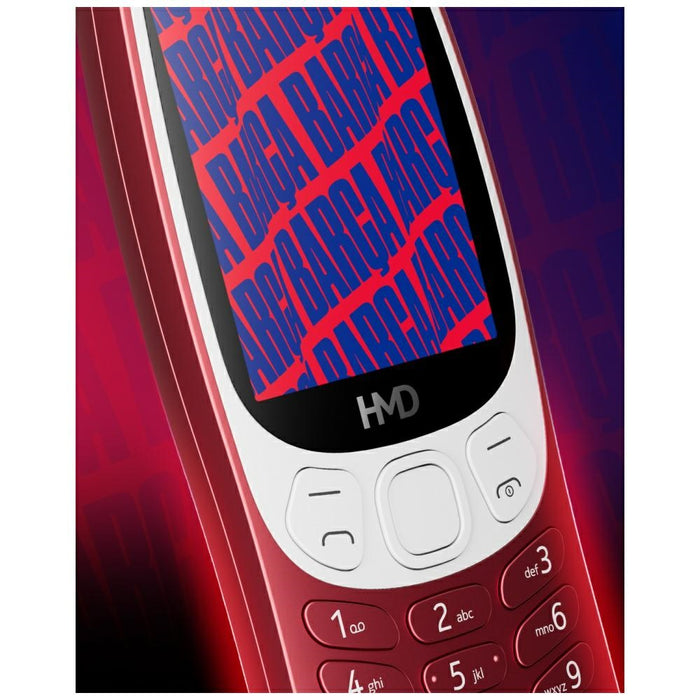 Телефон HMD Barca 3210 TA-1736 DS, червен