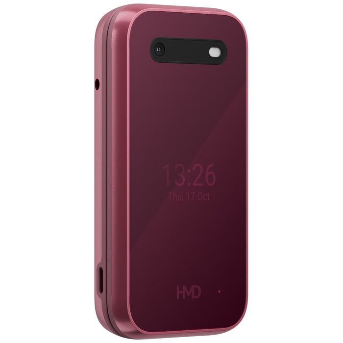 Телефон HMD 2660 Flip DS, червен