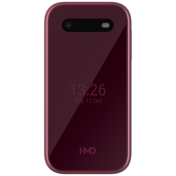 Телефон HMD 2660 Flip DS, червен