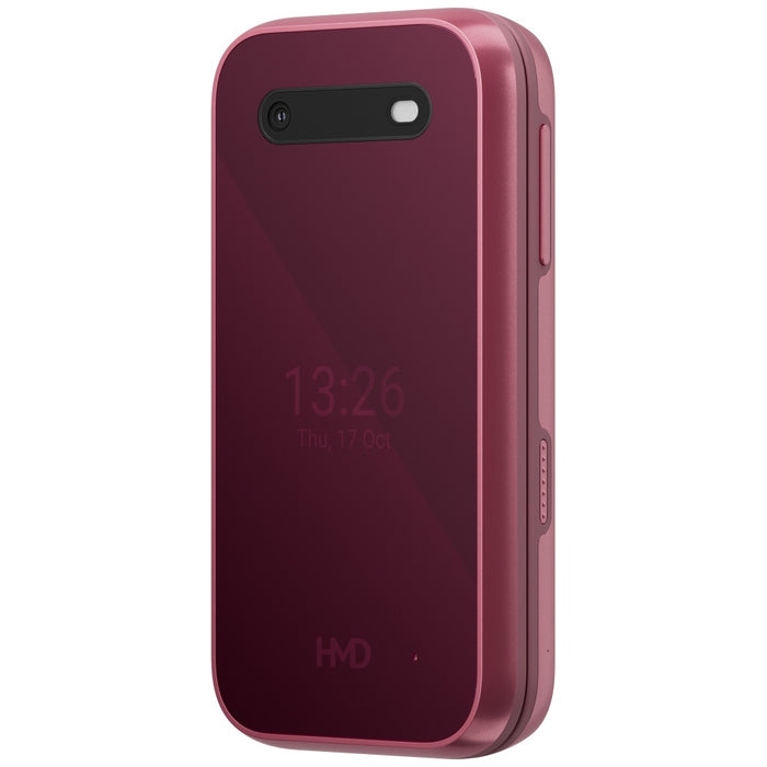 Телефон HMD 2660 Flip DS, червен