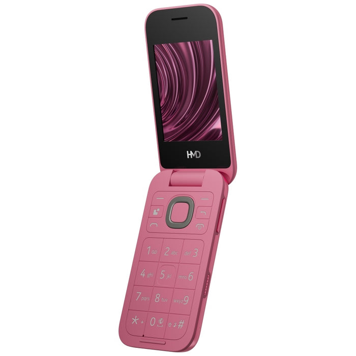 Телефон HMD 2660 Flip DS, червен