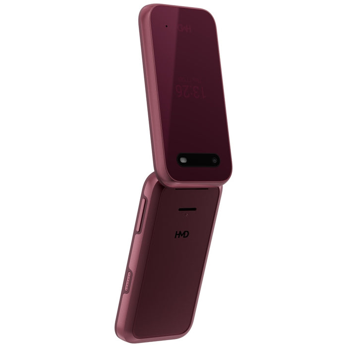 Телефон HMD 2660 Flip DS, червен