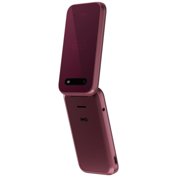 Телефон HMD 2660 Flip DS, червен