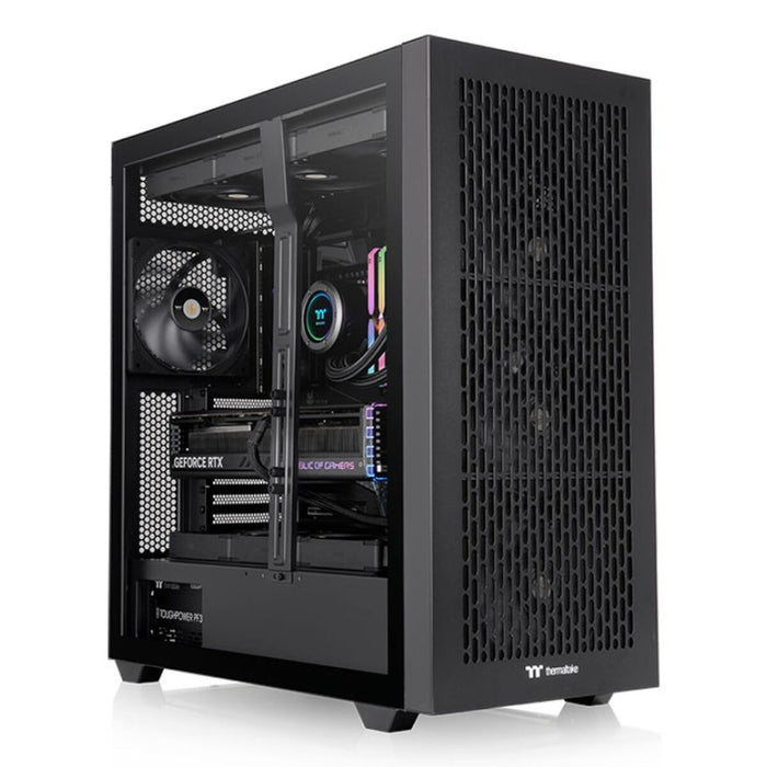 ATX полу-висока кутия THERMALTAKE CA-11D-00F1WN-00 Черен