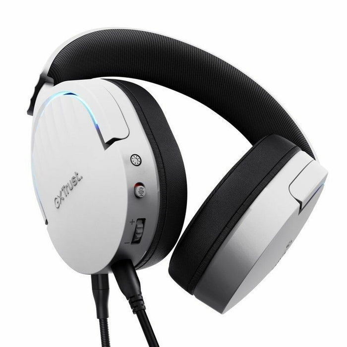 Слушалки за игра с микрофон Trust GXT 490 Бял Черен Многоцветен Черен/Бял