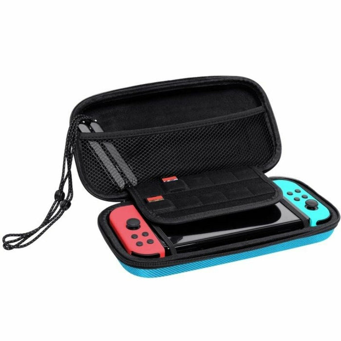 Калъф и протектор за екран за Nintendo Switch Trust GTX 1248S Син Червен