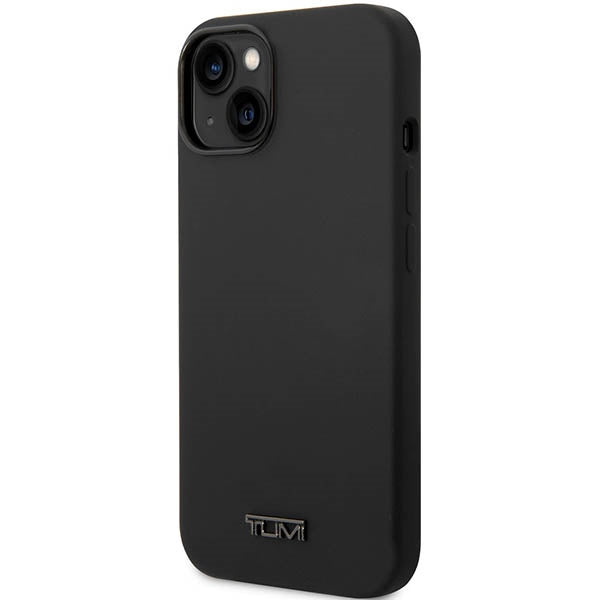 Твърд силиконов калъф Tumi TUHCP14SSK Liquid Silicone за iPhone 14/15 6,1", черен