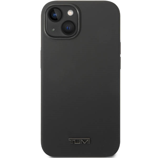 Твърд силиконов калъф Tumi TUHCP14SSK Liquid Silicone за iPhone 14/15 6,1", черен